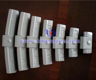 Tungsten Alloy Cylinder Counterweight Picture